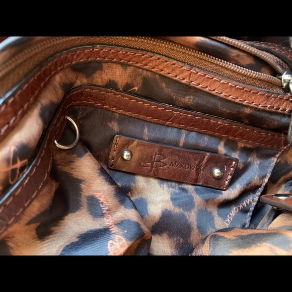 B Makowsky boho leather bag - Picture 5 of 7